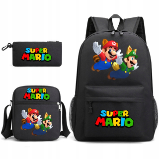 Super Mario Bros ŠKOLSKÝ SET BATOH TAŠKA NA PEČEŇA Skvelé darčeky